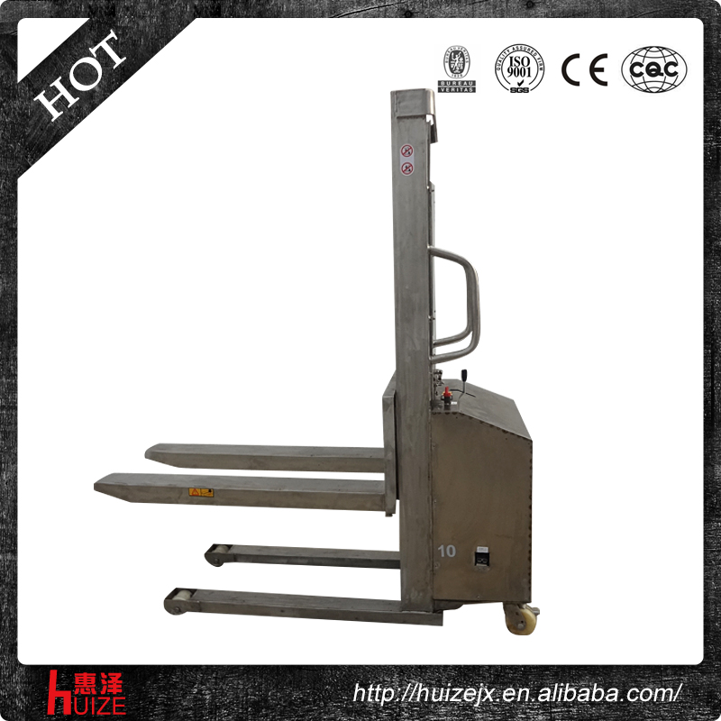 半電動堆高車(不銹鋼304材質) 半電動堆高車(不銹鋼304材質)