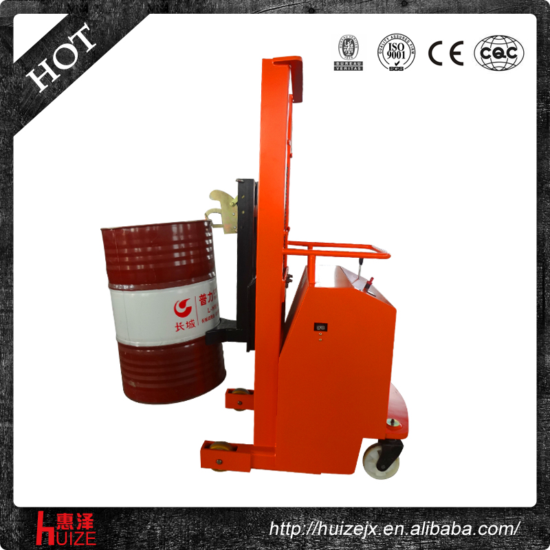 無底腿不翻轉半電動配重油桶車 無底腿不翻轉半電動配重油桶車